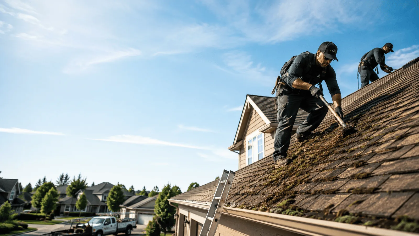 Roof Moss Removal in Lenni, PA near me
